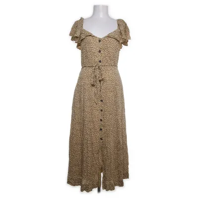 Dress (Brown, Beige) from By Anthropologie Cupro