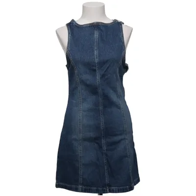 Robe en jean (Bleu) de Collusion Coton, Élasthane