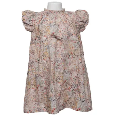 Dress (Beige, Multicolored) from Huttelihut Cotton