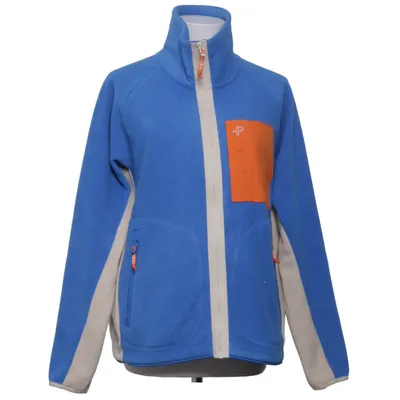 Fleece jas (Blauw, Beige, Oranje) van Pelle P Polyester