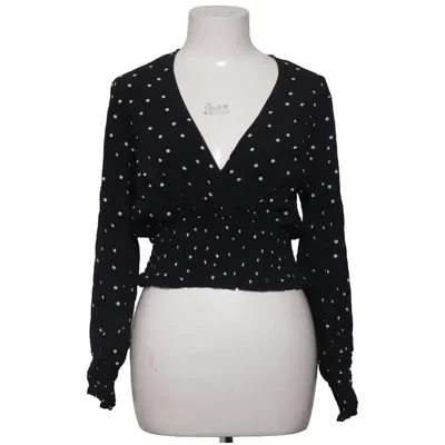 Crop top (Zwart, Blauw) van Edited Viscose