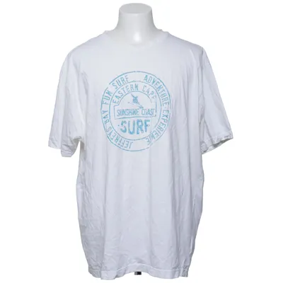 T-shirt (Vit, Blå) från Kitaro Bomull