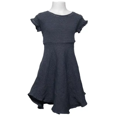 Dress (Blue, White) from Jasper Conran Cotton, Elastane
