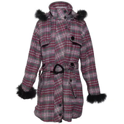 Mantel (Grau, Pink, Weiß) von Fashion Classic