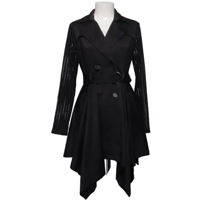 Trenchcoat (Svart) från Windsor Polyester