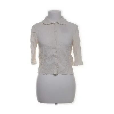 Chemise à manches courtes (Elin Crinkle Blouse) de Weekday Coton, Viscose, Lin, Élasthane