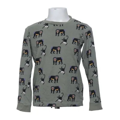 Long sleeve T-shirt (Green, Multicolored) from Polarn O. Pyret Cotton, Elastane