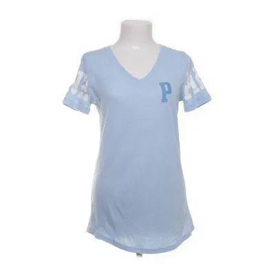 T-shirt (Blå) från Pink Victoria's Secret Bomull, Polyester