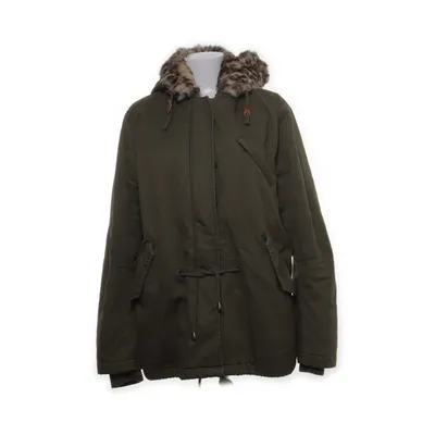 Parka (Grøn, Flerfarvet) fra IQ+ Berlin Acetat, Bomuld, Polyester