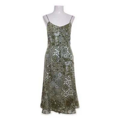 Dress (Green, Multicolored) from From by Vestebene Cotton