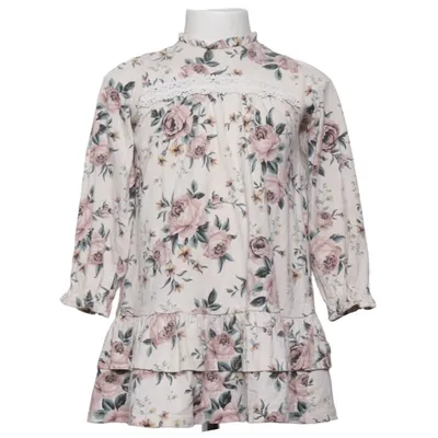 Dress (Beige, Pink, Green) from Newbie by KappAhl Cotton