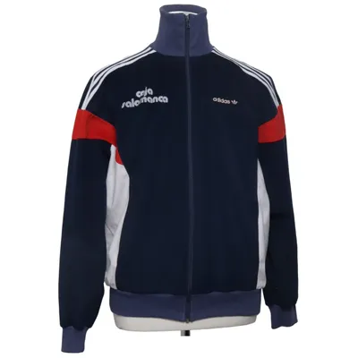 Træningsjakke (Blå, Rød, Hvid) fra Adidas Originals Acetat, Polyester