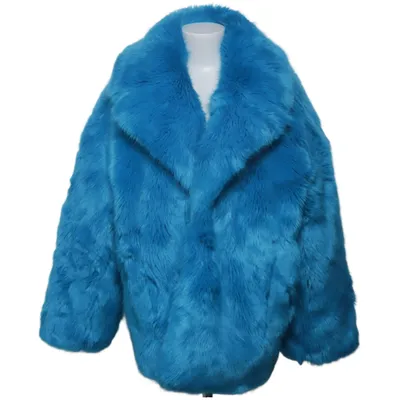 Winterjacke (Blau) von Diane von Furstenberg Acryl, Polyester