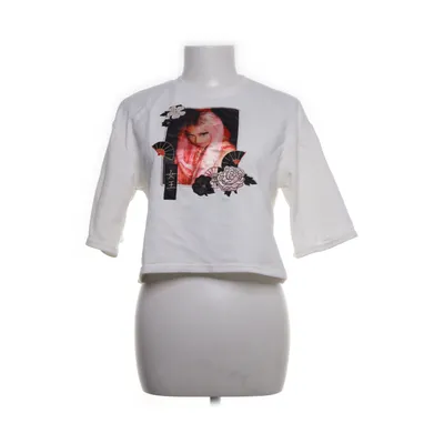 Sweater (White, Multicolored) from Nicki Minaj x H&M Cotton, Polyester