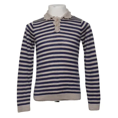 Sweater (Blue, Beige) from Bonpoint Wool