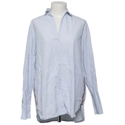 Chemise (Bleu, Blanc) de 0039 Italy Coton