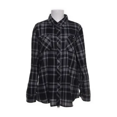 Shirt (Zwart, Grijs) van Janina Katoen