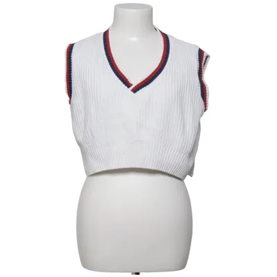 Pull sans manches (Blanc, Bleu, Rouge) de Page One Coton