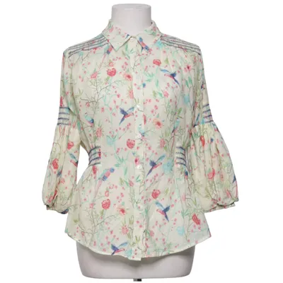 Blouse (Beige, Multicolored) from Matthew Williamson for H&M Cotton