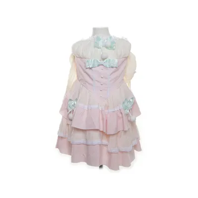 Cocktail dress (Pink, White, Multicolored) from Nai Mi