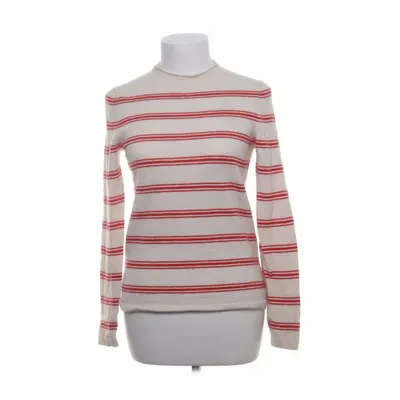 Strickpullover (Weiß, Rot) von Massimo Dutti Kaschmir, Wolle
