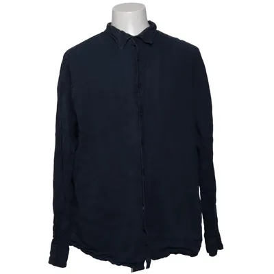 Shirt (Blauw) van Dressmann Linnen