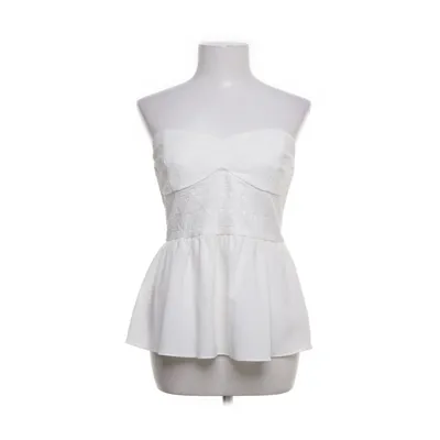 Topp (Vit) från Divided by H&M Bomull, Elastan, Polyester