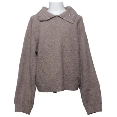 Trui (Beige) van Zara Acryl, Polyester, Wol
