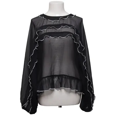 Blus (Svart, Vit) från Divided by H&M Polyester