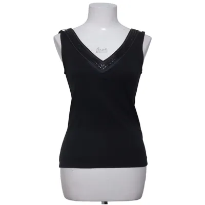 Tanktop  (Sort) fra Zara Collection Elastan, Viscose