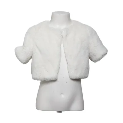 Winter jacket (White) from Gymboree Faux fur, Polyester