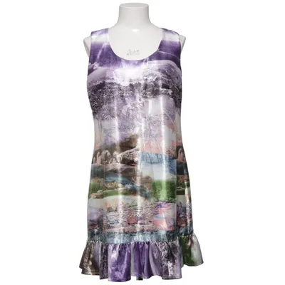 Jurk (Lila, Meerkleurig) van Lavand Elastaan, Polyester