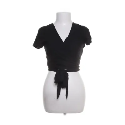 Wikkeltop (Zwart) van Hollister Viscose