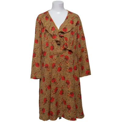 Robe (Jaune, Rouge, Multicolore) de Glamorous Curve Polyester