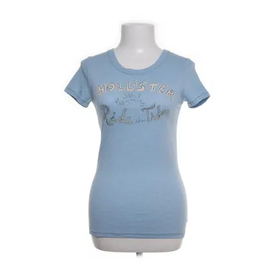 T-shirt (Blå) fra Hollister Bomuld, Polyester