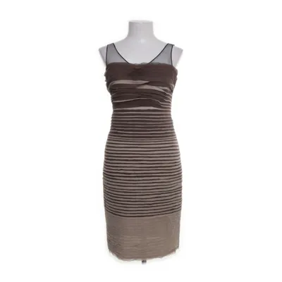 Dress (Brown) from Bcbgmaxazria Elastane, Polyester, Silk