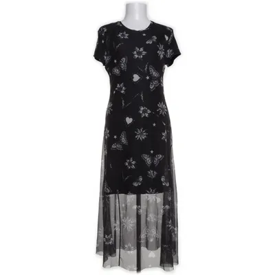 Maxikjole (Sort) fra Desigual Elastan, Polyester, Viscose