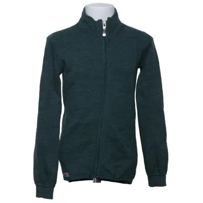 Cardigan (Green) from Woolpower Elastane, Merino wool, Polyamide