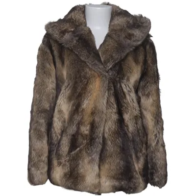 Winterjas (Bruin, Beige) van Zara Basic Outerwear Polyester