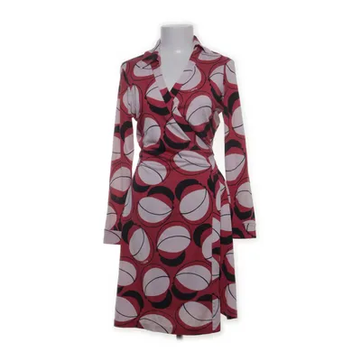 Slå-om-kjole (Pink, Flerfarvet) fra Diane von Furstenberg Silke