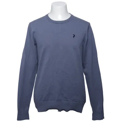 Pull-over (Bleu) de Peak Performance Coton, Polyamide