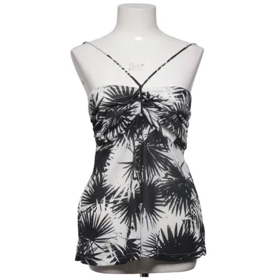 Tanktop  (Sort, Hvid, Flerfarvet) fra Mango Polyester