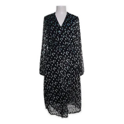 Omlottklänning (Svart, Blå) från Leveté Room