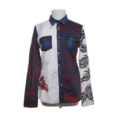 Shirt (Blauw, Wit, Meerkleurig) van Desigual Katoen