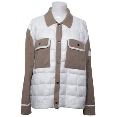 Jacke (Beige, Weiß) von Bogner Baumwolle, Polyamid, Wolle
