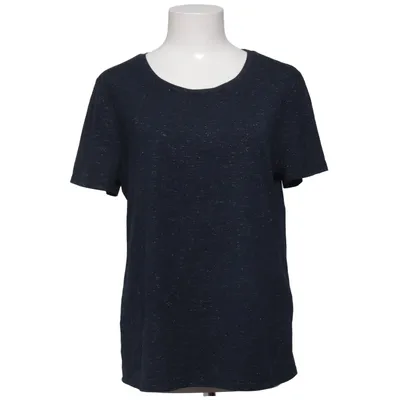 T-shirt (Blå) fra Ichi Elastan, Metallfiber, Polyester, Viscose