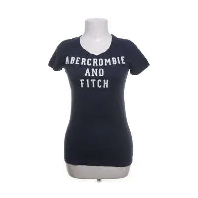 T-shirt (Blauw) van Abercrombie & Fitch Katoen