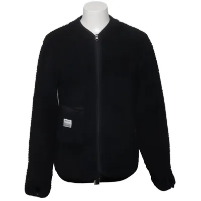 Fleece jacket (Black) from Resteröds Recycled polyester