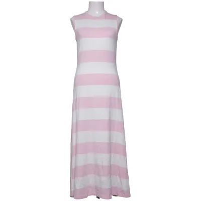 Maxi dress (Pink, White) from Polo Ralph Lauren Cotton, Elastane, Lyocell
