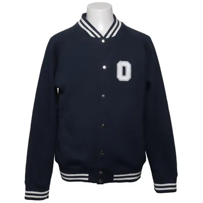 Varsity-jack (Blauw, Wit) van Oxide Katoen, Polyester